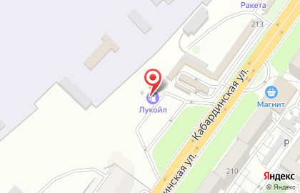 Лукойл в Нальчике на карте