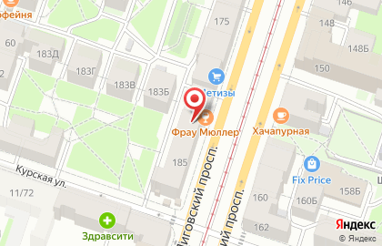 Супермаркет напитков Ароматный мир на Лиговском проспекте на карте