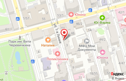 Ремонтная мастерская в Ростове-на-Дону на карте