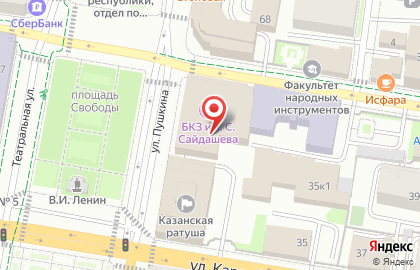 ОАО Банкомат, АКБ Абсолют Банк на площади Свободы на карте