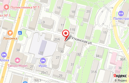 Торговая компания Домофон сайт на Уткинской улице на карте