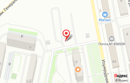 Автостоянка в Челябинске на карте