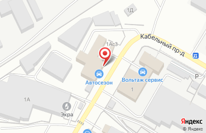 Автокомплекс Автосезон в Чебоксарах на карте