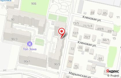 Белый аист, ПКСЖ Дружба на улице Доваторцев на карте