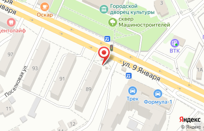 Киоск по продаже сыров и колбасных изделий в Воронеже на карте