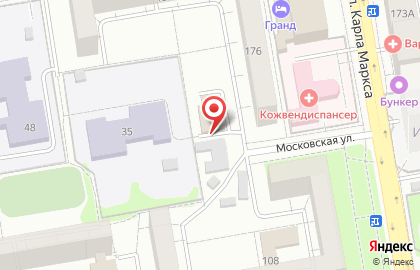 Ремонтная мастерская на улице Карла Маркса на карте