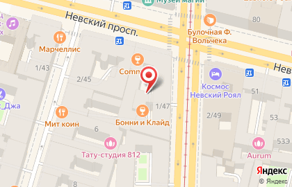 СоветФлэт на Владимирском проспекте на карте