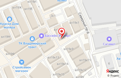 Магазин пиломатериалов СтройЛес на Новокосино на карте