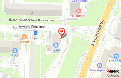 Магазин сухофруктов на улице Германа Лопатина на карте