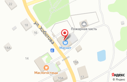 Супермаркет Магнит в Пскове на карте