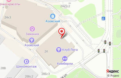 Московский сервис ультрафиолетовой дезинфекции на Азовской улице на карте