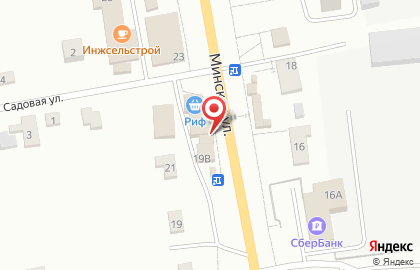 Мис на Минской улице на карте