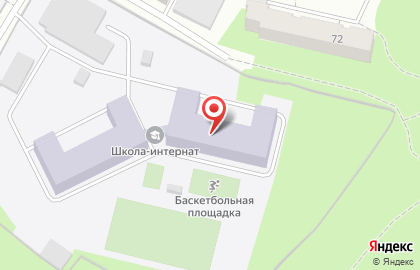 Общеобразовательная школа-интернат Пермского края на Казахской улице на карте