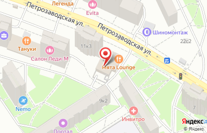 Фитнес-клуб Paris Life на Петрозаводской улице на карте