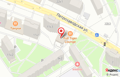 Кафе Рандеву на Петрозаводской улице на карте