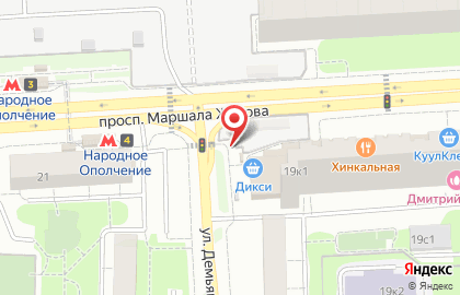 Киоск печатной продукции МК-сервис на проспекте Маршала Жукова, 19/1 киоск на карте