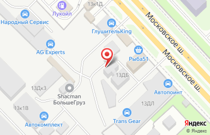 Автосервис Дизель-Мастер на Московском шоссе на карте
