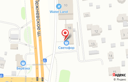 Супермаркет Светофор на Александровской улице на карте