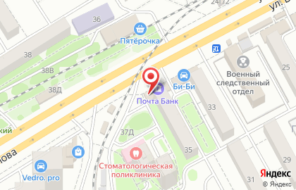 Магазин Крошка Ру на улице Ворошилова на карте