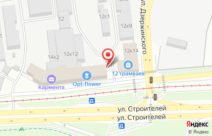 Продуктовый магазин в Перми на карте