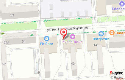 Кафе быстрого обслуживания Мамины блины на Молодёжной улице на карте