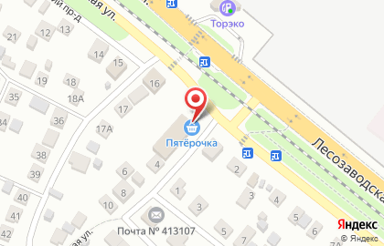 Супермаркет Пятёрочка на Короткой улице на карте