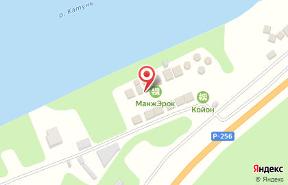 МанжЭрок на карте