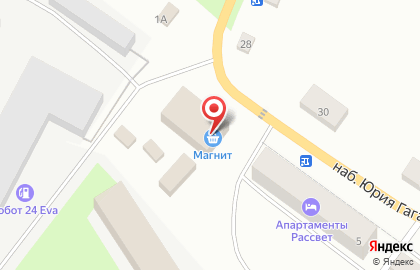 Супермаркет Магнит в Санкт-Петербурге на карте