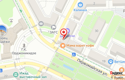 Фотосалон Твое Фото в Орджоникидзевском районе на карте