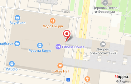 Фитнес-клуб Fitness House на Революционной улице на карте