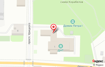 Лодейнопольский дом народного творчества им. Ю.П. Захарова на карте