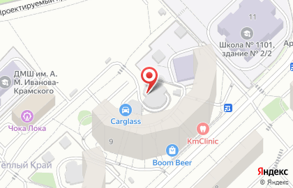 Ремонт Автостекол на карте