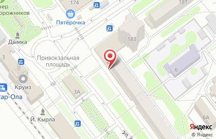 Магазин Птица на улице Яналова на карте