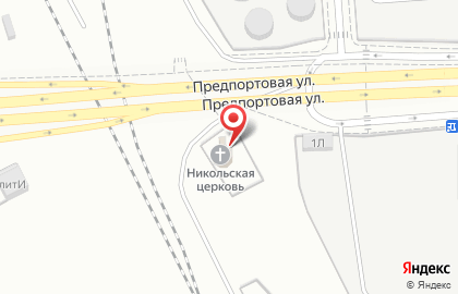 Церковь Святителя Николая Чудотворца на Ленинском проспекте на карте
