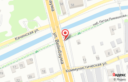 Автостоянка в Красноярске на карте