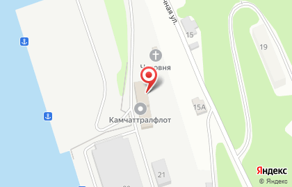 Компания по оптовой продаже рыбных консервов и морепродуктов Камчаттралфлот на карте