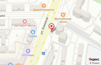 Фирменная розничная сеть магазинов Тюкалиночка в Советском районе на карте