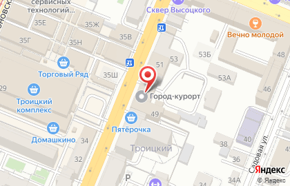 Салон одежды для новорожденных Солнышко на Самарской улице на карте
