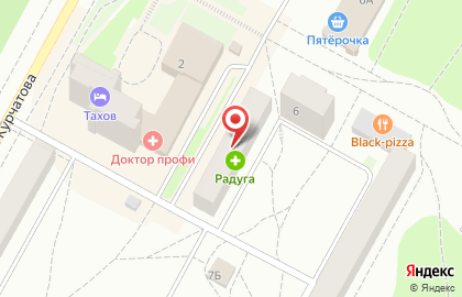 Парикмахерская Завиток на Таховской улице на карте