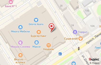 Магазин техники М.Видео на проспекте Ленина на карте