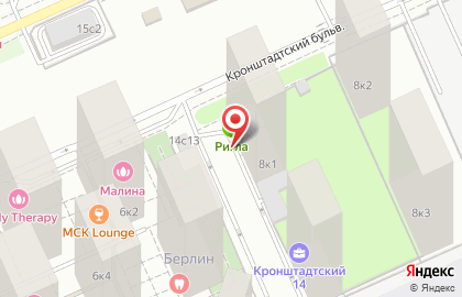 Магазин ЭЛАДО на Кронштадтском бульваре на карте