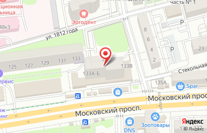 ОАО Банкомат, Бинбанк на Московском проспекте на карте