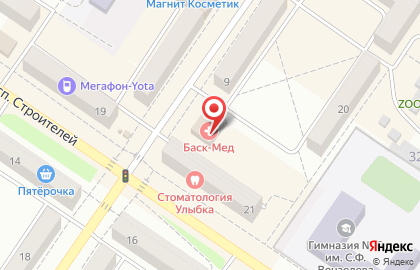 Страховая компания Баск, страховая компания на улице Комарова на карте