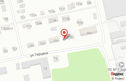 Продовольственный магазин в Барнауле на карте