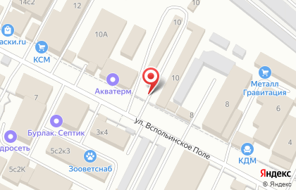 КровПрестижПрофиль в Кировском районе на карте