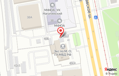 Экспертно-криминалистический центр Главное управление МВД РФ по Московской области на карте