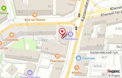 Ремонт стиральных машин в Москве на Каланчёвской улице на карте