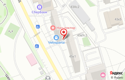 М2 Скроллер на карте