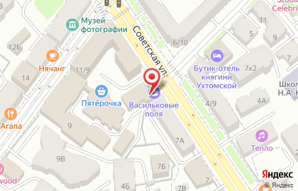 Тристан на Советской улице на карте
