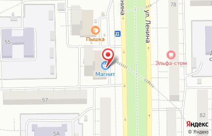 Магазин бытовой химии на улице Ленина на карте